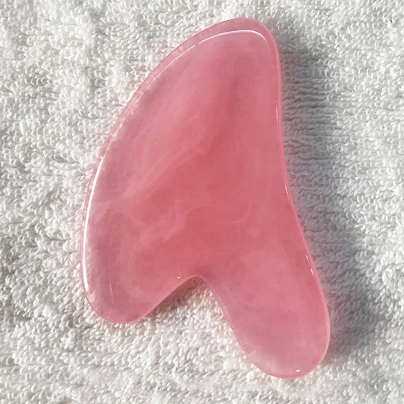 Resin Heart Shaped Scrapping Piece for Massage Back, Neck, and Waist