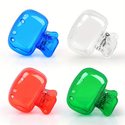 Protective Toothbrush Pod Case, Travel Toothbrush Head Covers, Portable Plastic Clip for Travel