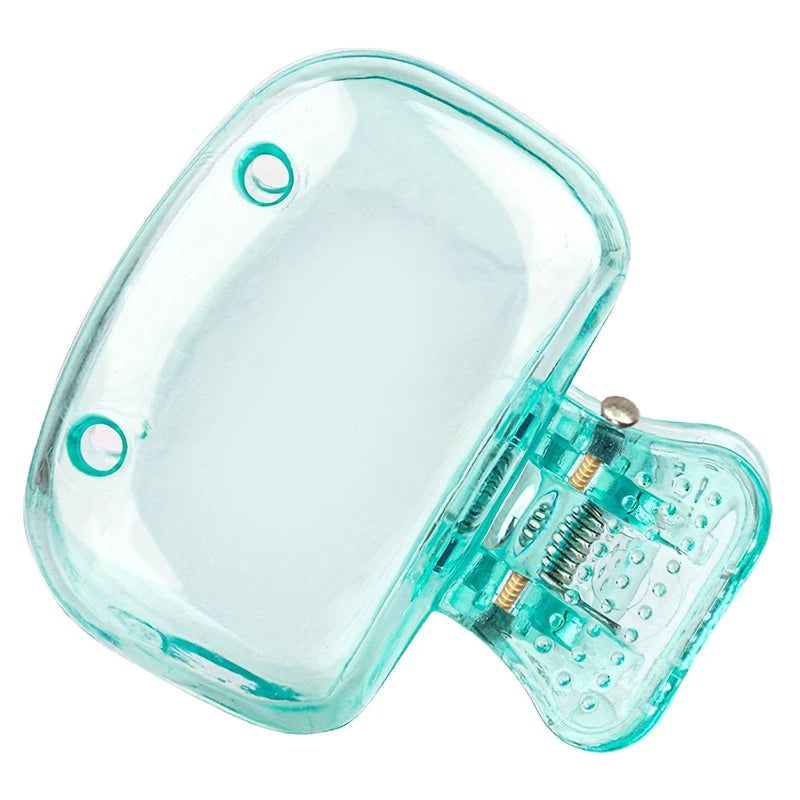Protective Toothbrush Pod Case, Travel Toothbrush Head Covers, Portable Plastic Clip for Travel
