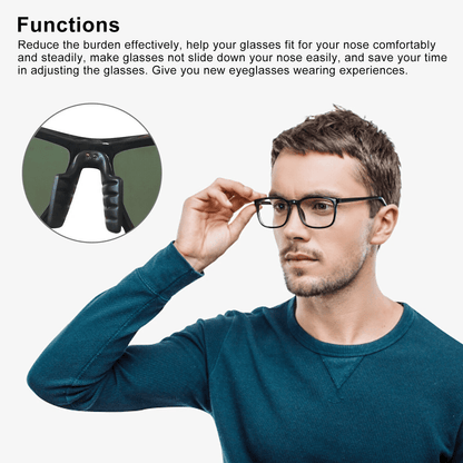 Invisible Anti Slip Nose Pads for Glasses Soft Silicone On Comfort Cushions