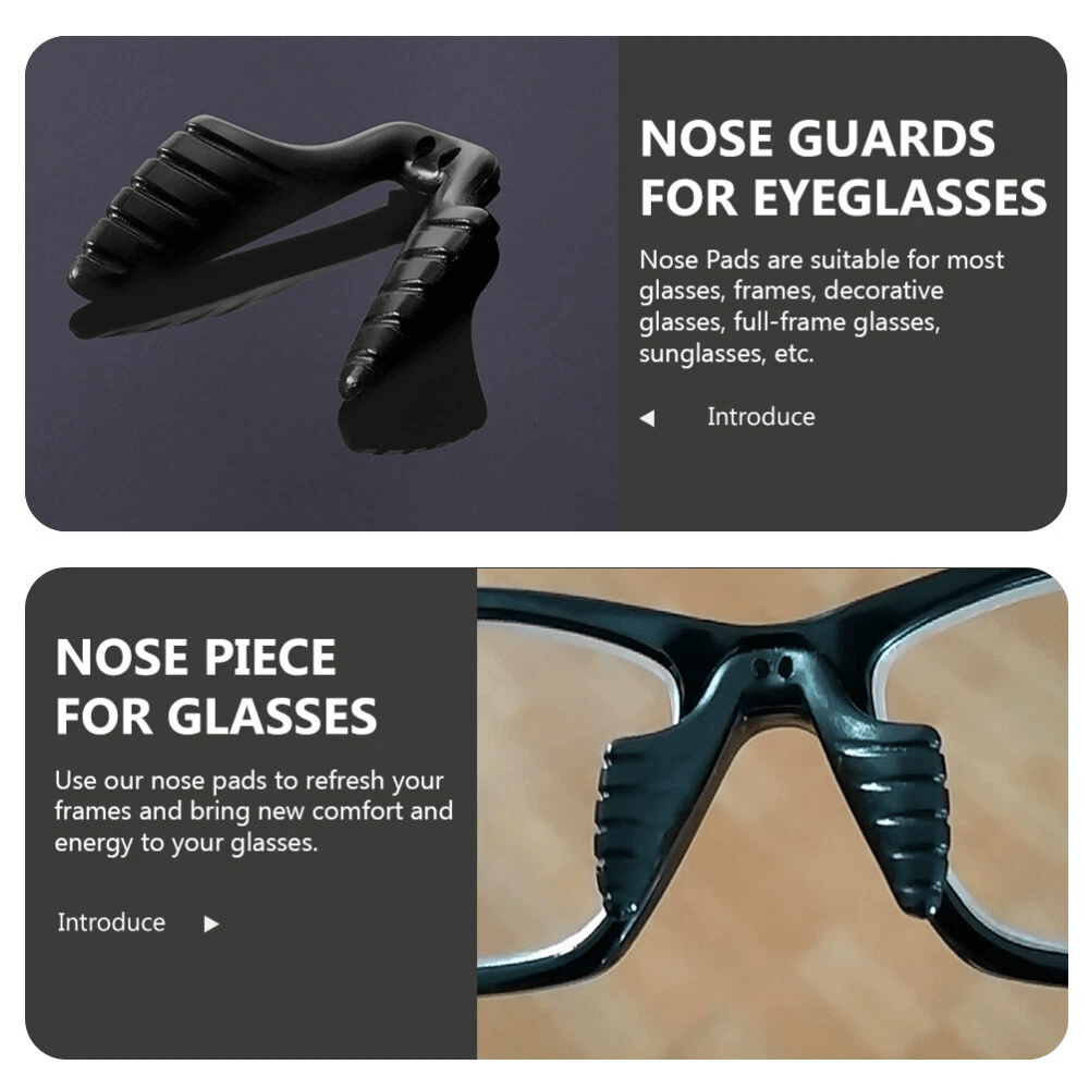Invisible Anti Slip Nose Pads for Glasses Soft Silicone On Comfort Cushions