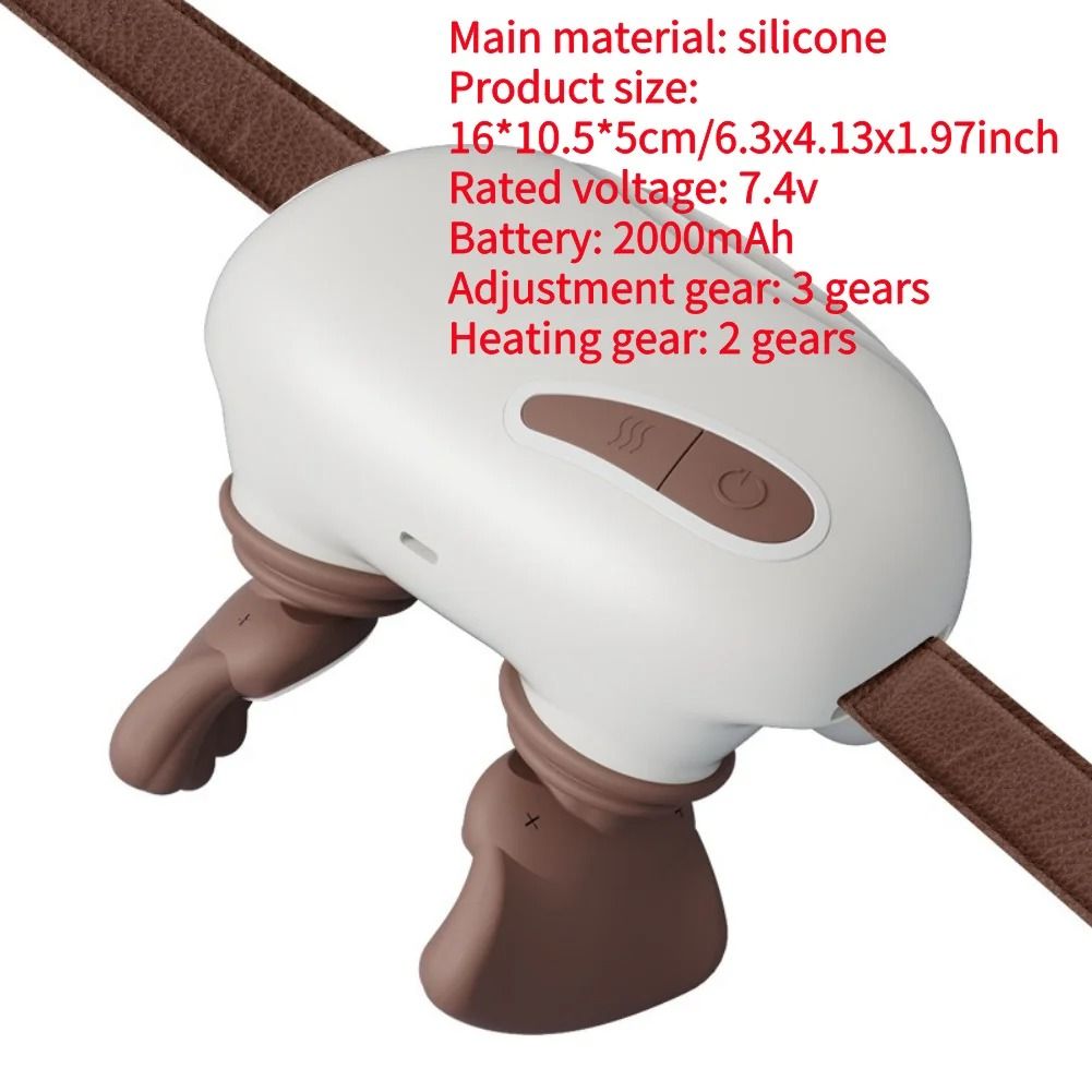 Neck Shoulder Massager Deep Tissue Electric Shiatsu Back and Cervical Relaxation Machine