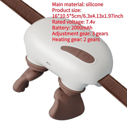 Neck Shoulder Massager Deep Tissue Electric Shiatsu Back and Cervical Relaxation Machine