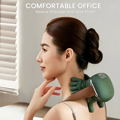 Neck Shoulder Massager Deep Tissue Electric Shiatsu Back and Cervical Relaxation Machine