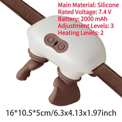 Neck Shoulder Massager Deep Tissue Electric Shiatsu Back and Cervical Relaxation Machine