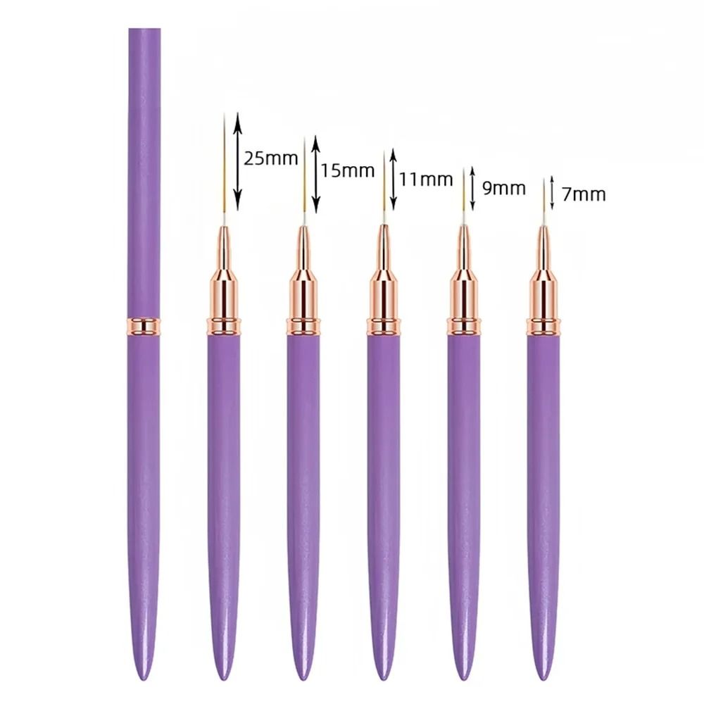 Nail Brush Pen Set Professional Liner Brushes for Striping and Drawing