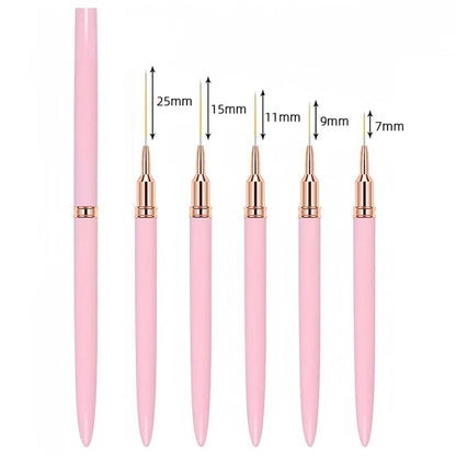 Nail Brush Pen Set Professional Liner Brushes for Striping and Drawing