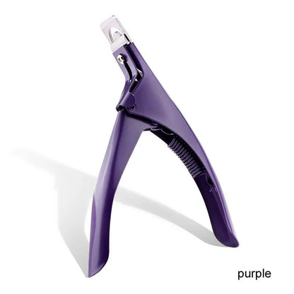 Professional Fake Nail Cutter Nail Cipper Tips Cutter U Type Acrylic Nail Edge Trimmer