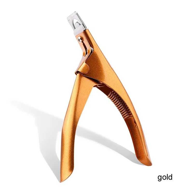 Professional Fake Nail Cutter Nail Cipper Tips Cutter U Type Acrylic Nail Edge Trimmer