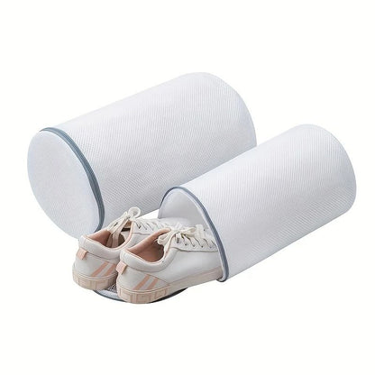Versatile Shoe Washing Bag Durable Mesh Laundry Bag for Sneakers Running Shoes Socks and Bras