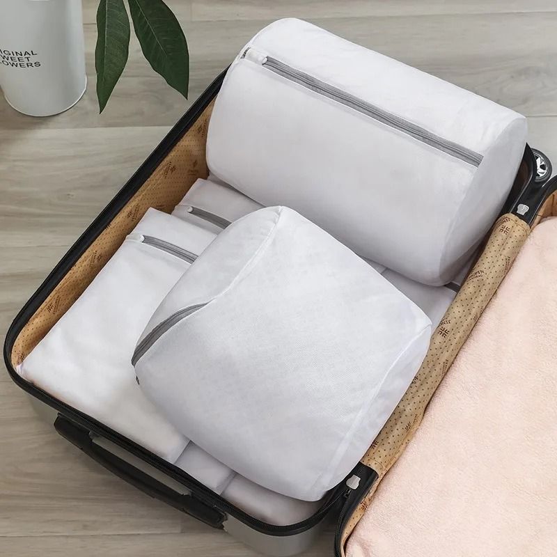 Versatile Shoe Washing Bag Durable Mesh Laundry Bag for Sneakers Running Shoes Socks and Bras
