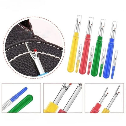 Colorful Sewing Seam Ripper And Thread Cutter Kit For Stitch Removal And Craft Projects