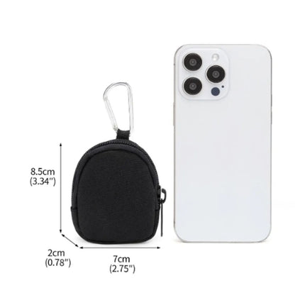 Compact Key Bag And Coin Wallet With Clip For Outdoor And Everyday Carry