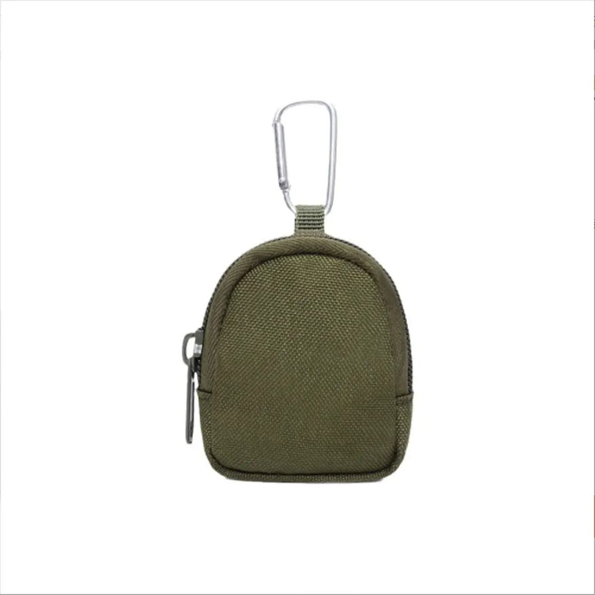 Compact Key Bag And Coin Wallet With Clip For Outdoor And Everyday Carry