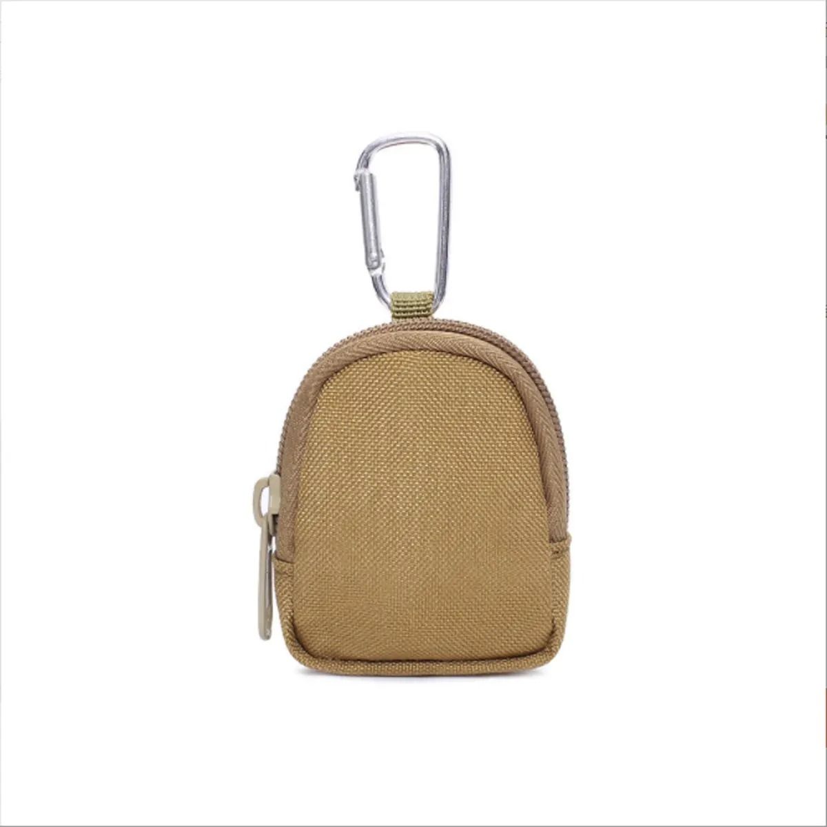 Compact Key Bag And Coin Wallet With Clip For Outdoor And Everyday Carry