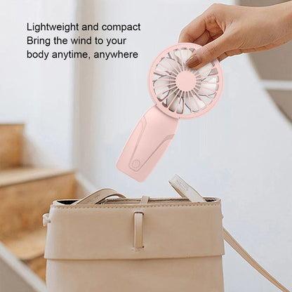 Portable USB Rechargeable Mini Handheld Fan Lightweight Pocket Cooling Fan