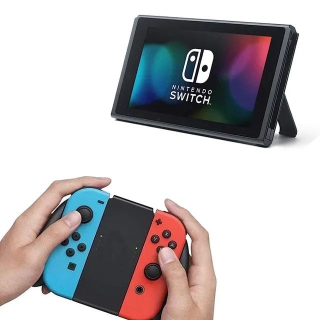 Comfort Grip Handle for JoyCon Controllers Compatible with Gaming Consoles