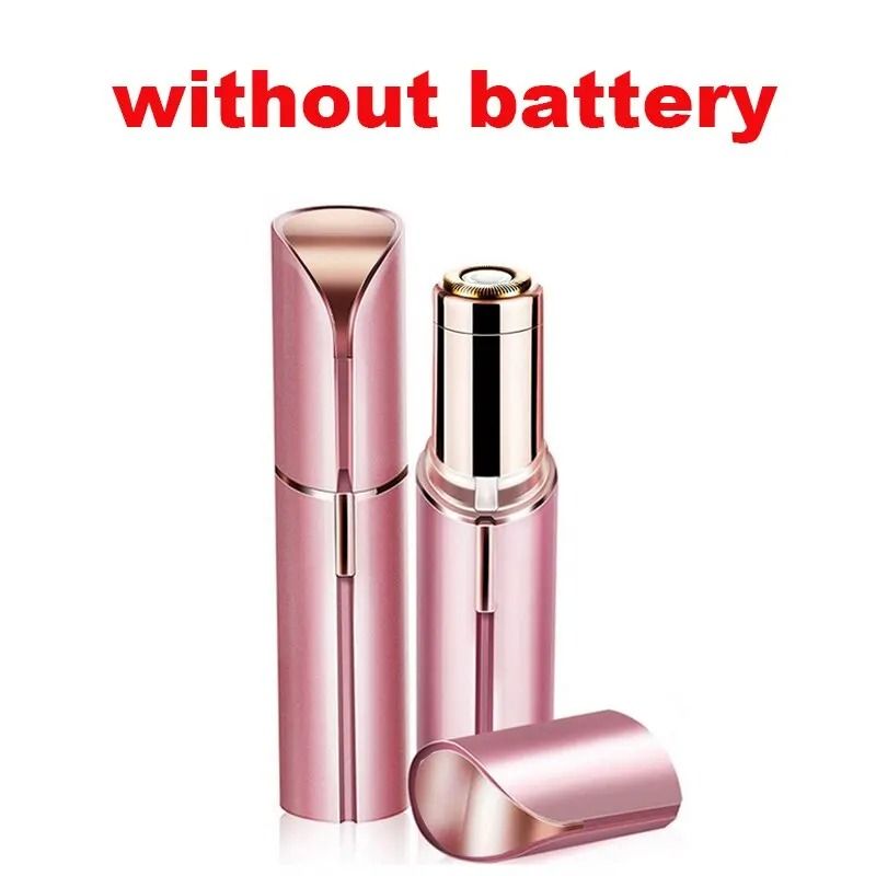 Portable Lipstick Shaped Electric Hair Remover for Women Painless Facial Hair Removal Tool