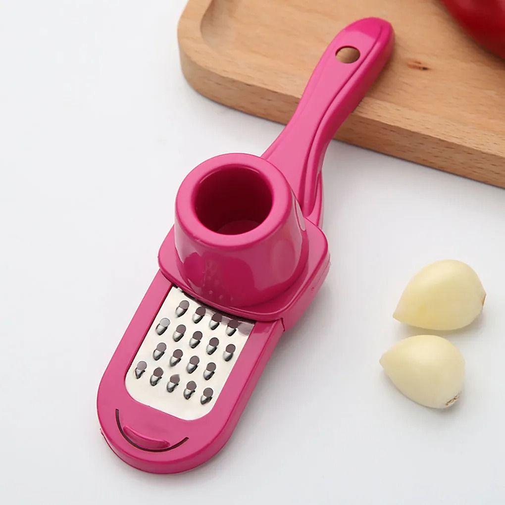 Manual Garlic Crusher Press Ginger Grinder and Multi Functional Grater Kitchen Tool