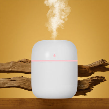 Aroma Oil Diffuser USB Humidifier Atomizer, Night Lamp Mute Air Humidifier, Cool Mist Sprayer for Car and Bedroom