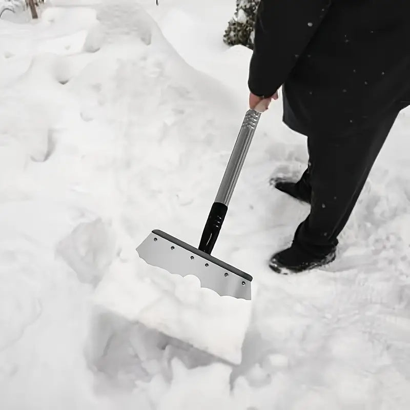 Multi-Use Garden Tool, Heavy Duty Metal Weeding, Edging Shovel for Cleaning, Trimming, Ice, Manual, Rust-Resistant