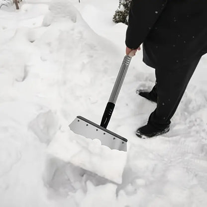 Multi-Use Garden Tool, Heavy Duty Metal Weeding, Edging Shovel for Cleaning, Trimming, Ice, Manual, Rust-Resistant