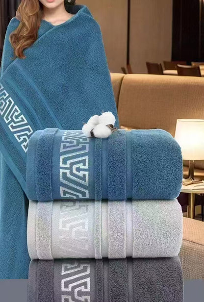 Soft Absorbent New Pure Cotton Thick Bath Towel, No Shedding, Colorful Bathroom Linen, Premium Quality Towels