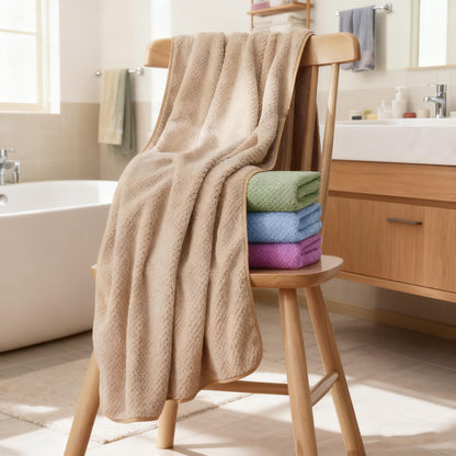 Premium Microfiber Pineapple Grid Towels, Soft Highly Absorbent Hand Use, Quick Drying Ideal for Bathroom Hotel Spa