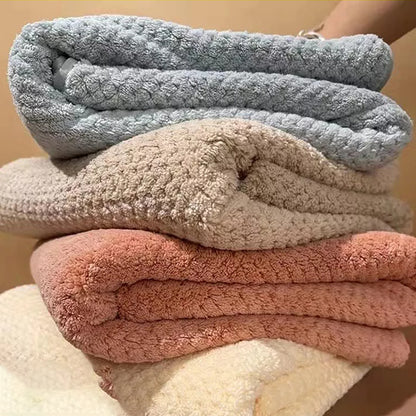 Premium Microfiber Pineapple Grid Towels, Soft Highly Absorbent Hand Use, Quick Drying Ideal for Bathroom Hotel Spa