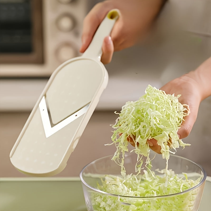 Multi-functional Vegetable Slicer, Grater, and Cutter, Kitchen Gadget for Cabbage and Various Ingredients