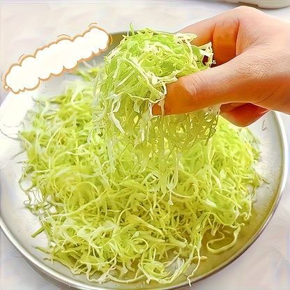 Multi-functional Vegetable Slicer, Grater, and Cutter, Kitchen Gadget for Cabbage and Various Ingredients