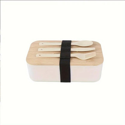 EcoFresh Bamboo Lid Lunch Box Set