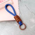 dark blue and brown