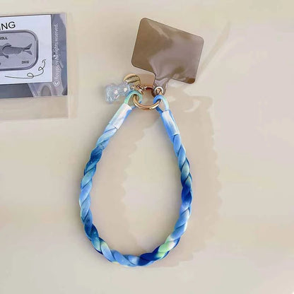 Cute Luminous Bear Phone Strap Long Lanyard Silicone Pendant