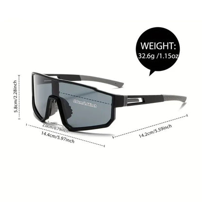 Ultimate Oversized Cycling & Motorcycle Sunglasses – Windproof Outdoor Sports Shades