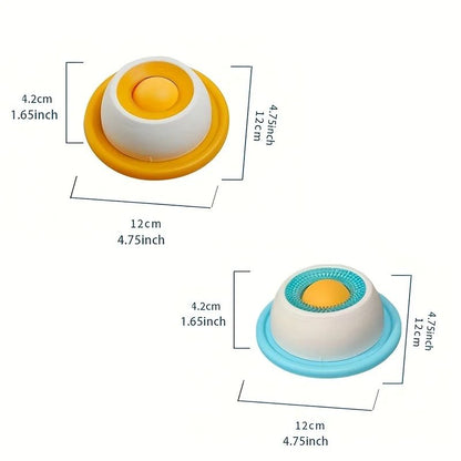 CalmBite Slow-Feed Pet Lick Mat – Yogurt Licking Plate for Dogs & Cats