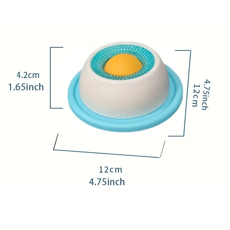 CalmBite Slow-Feed Pet Lick Mat – Yogurt Licking Plate for Dogs & Cats