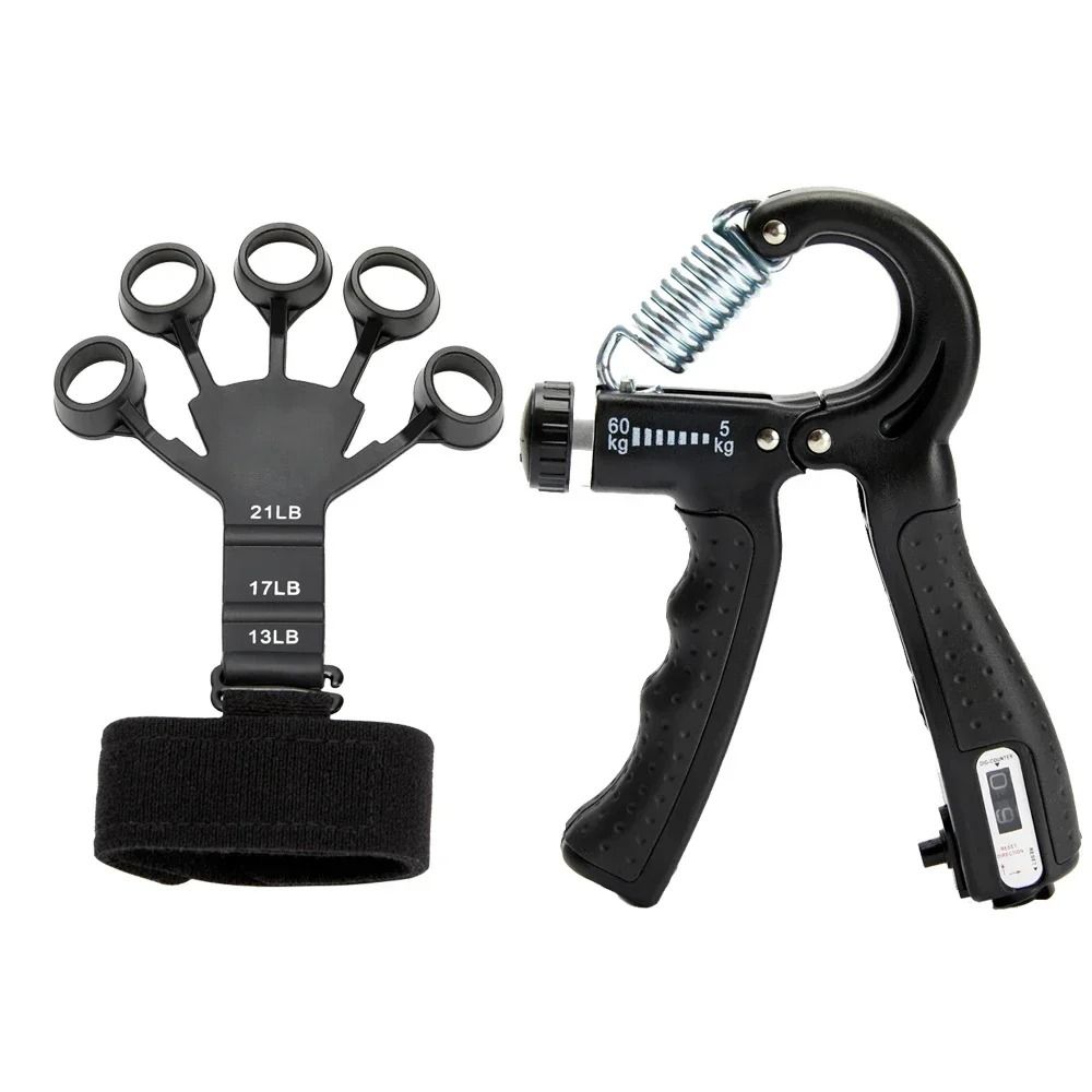 Grip Strength Trainer Kit for Hand Exercise Muscle Building and Injury Recovery Training