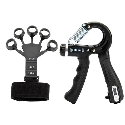 Grip Strength Trainer Kit for Hand Exercise Muscle Building and Injury Recovery Training