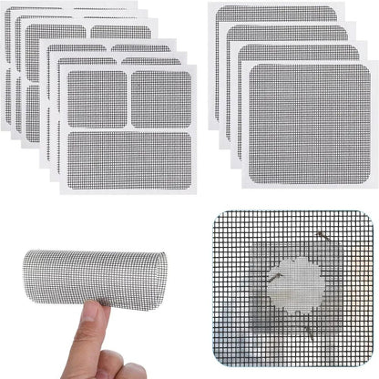 Window Screen Repair Tape Kit – Instant Mesh Patch for Torn Screens & Bug Protection