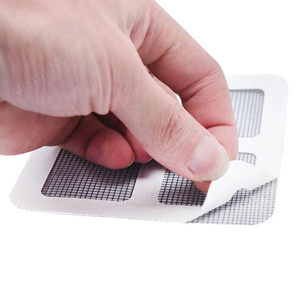 Window Screen Repair Tape Kit – Instant Mesh Patch for Torn Screens & Bug Protection
