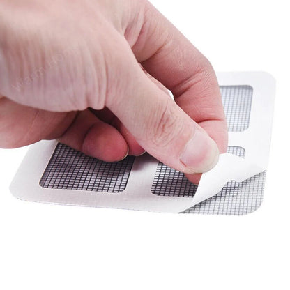 Window Screen Repair Tape Kit – Instant Mesh Patch for Torn Screens & Bug Protection
