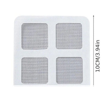 Window Screen Repair Tape Kit – Instant Mesh Patch for Torn Screens & Bug Protection