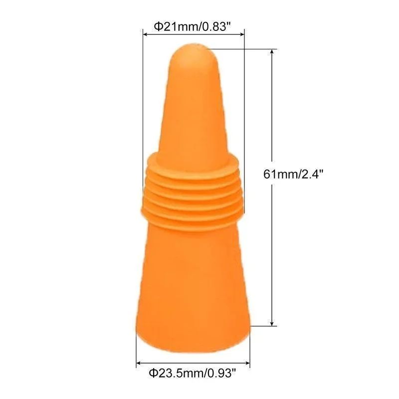 Premium Reusable Silicone Wine Bottle Stopper – Leak-Proof Wine & Champagne Seal