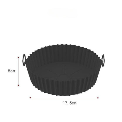 Reusable Silicone Air Fryer Basket Liner – Non-Stick, Food-Safe Pot Insert