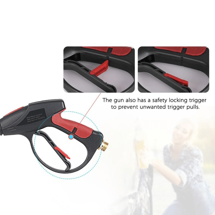 High Pressure Extension Power Washer Gun Kit