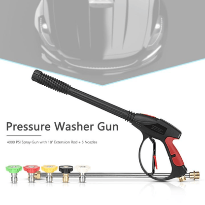 High Pressure Extension Power Washer Gun Kit