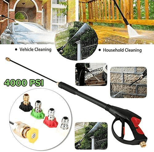 High Pressure Extension Power Washer Gun Kit