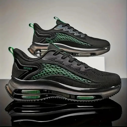 Men's Casual Red Platform Basketball Shoes, High Quality Sneakers, Trend Sport Walking Sneakers for Men