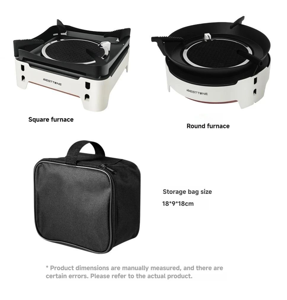 Westtune Camping Cooking Burner Portable 3600W Infrared Gas Stove with Electronic Ignition